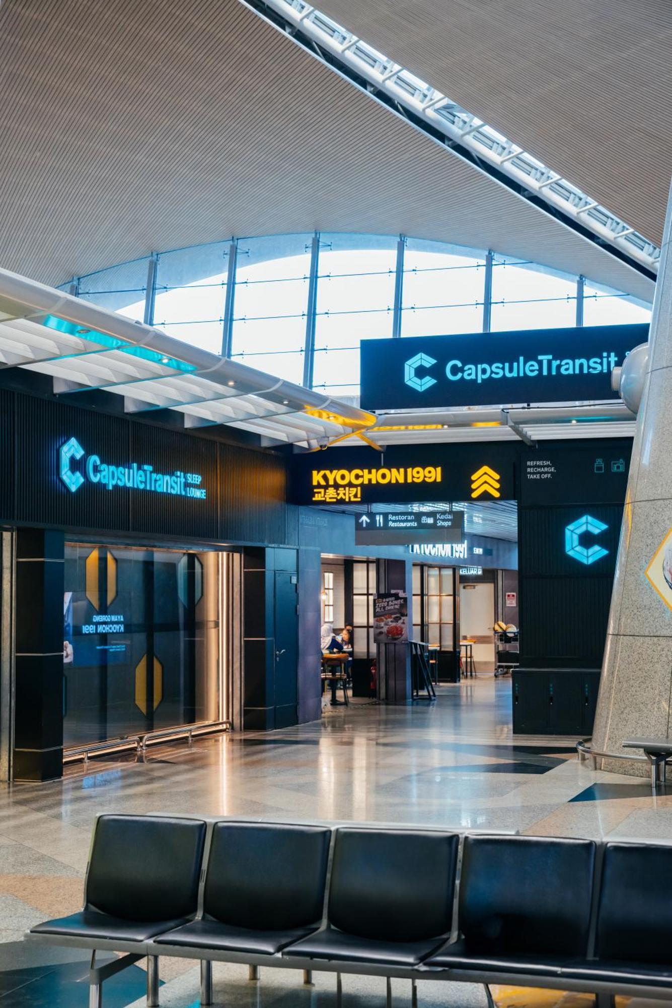 Capsuletransit Sleep Lounge Klia T1 Airport Hotel - Landside, Public Area At Lvl 5 Sepang Eksteriør billede